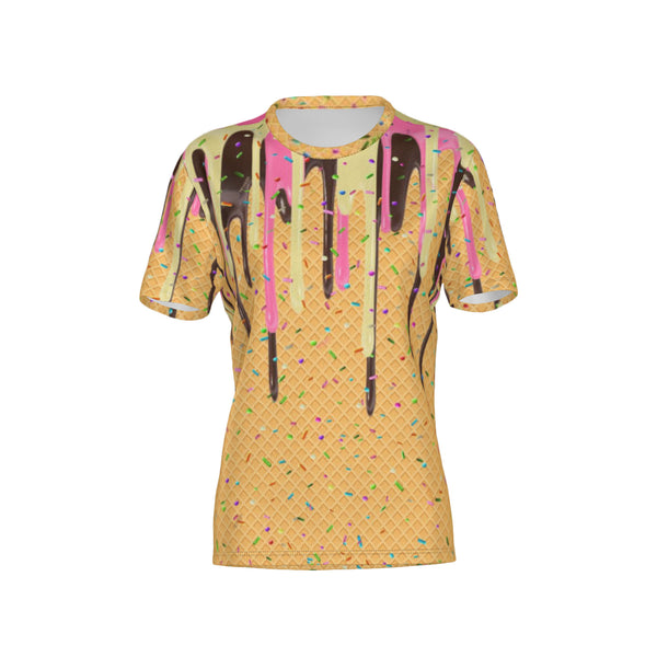 Women Triple Drip Neapolitan Performance UPF+50 Crew Neck Short Sleeve Shirt