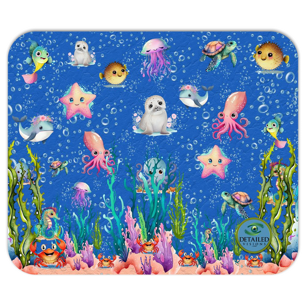 Sea Creatures Mouse Pad