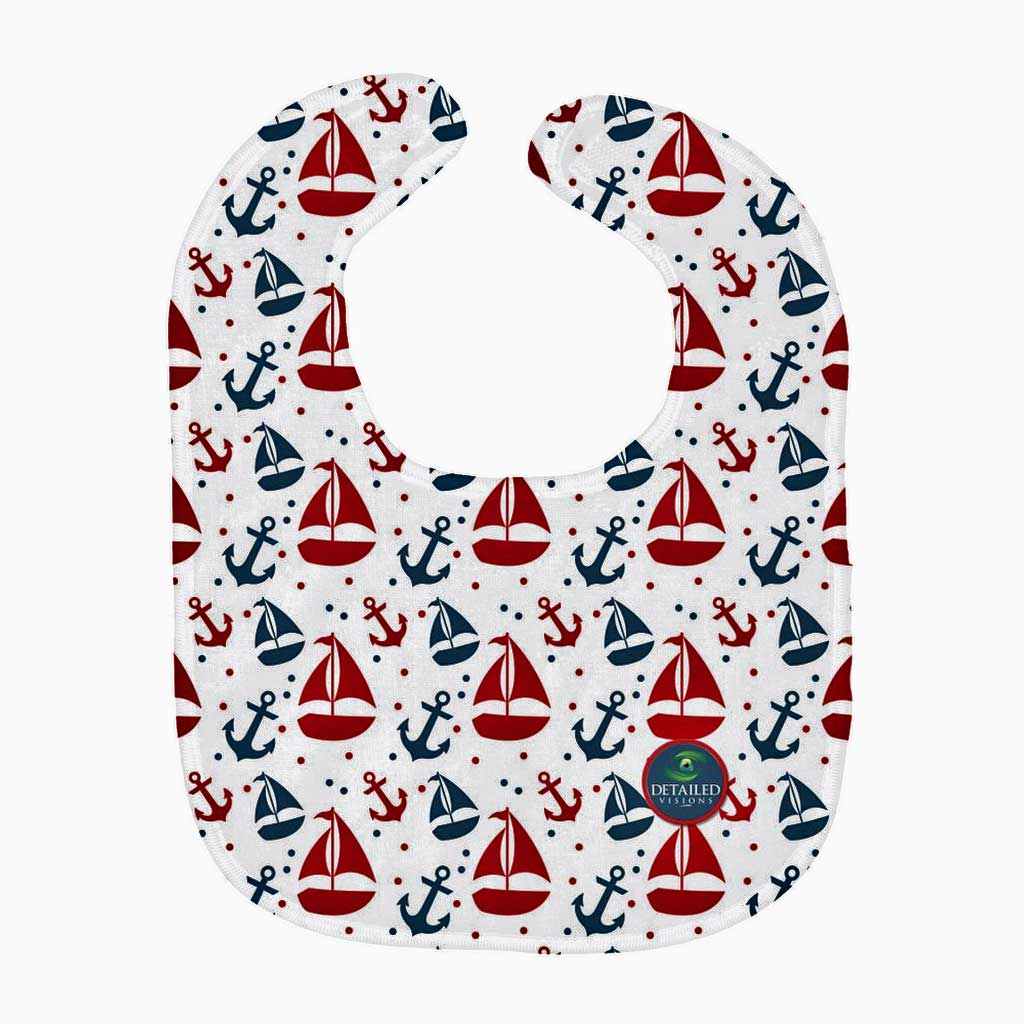 Nautical Baby Bib
