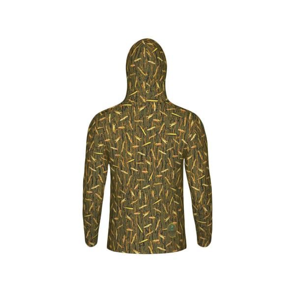 Tree Bark Ammo Camo Unisex Performance UPF+50 Hoodie