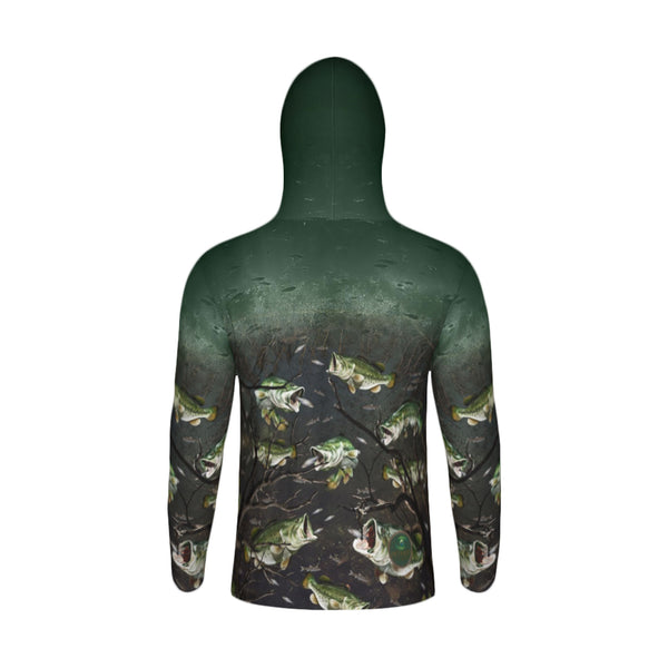 All About the Bass Unisex Performance UPF+50 Hoodie