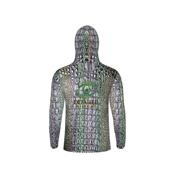 Mardi Gras Gators Unisex Performance UPF+50 Hoodie