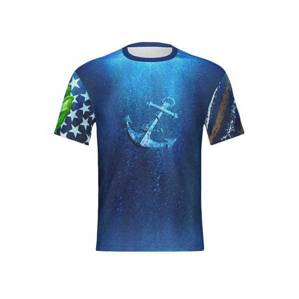Men Mahi Mahi Performance UPF+50 Short Sleeve Shirt