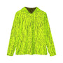 Safety Green Tree Bark Camo Unisex Performance UPF+50 Hoodie