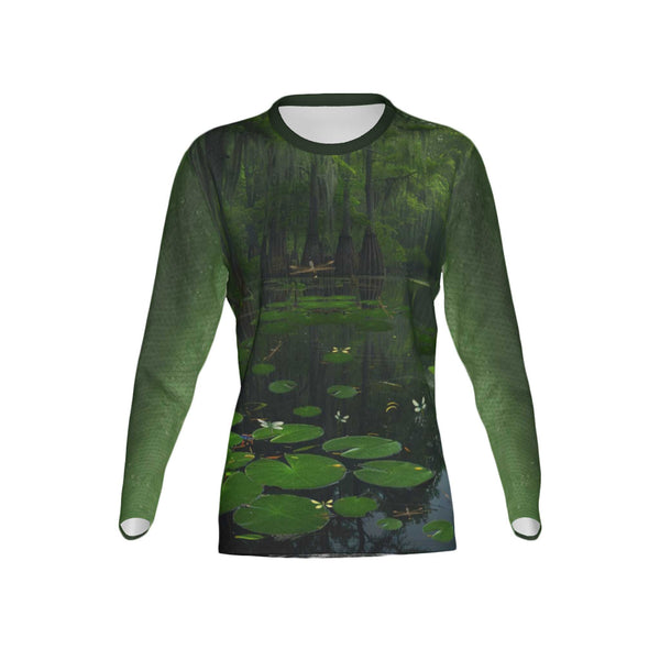 Women Bass Performance UPF+50 Crew Neck Long Sleeve Shirt