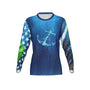 Women Mahi Mahi Performance UPF+50 Crew Neck Long Sleeve Shirt