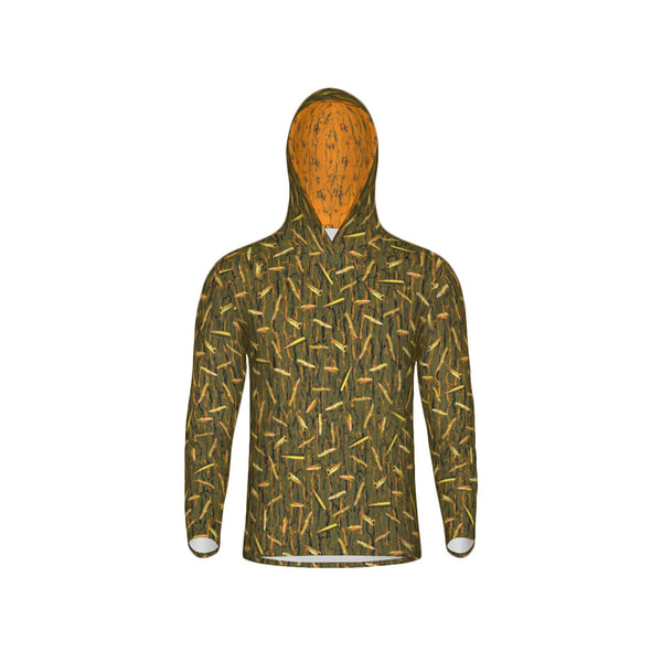 Tree Bark Ammo Camo Unisex Performance UPF+50 Hoodie
