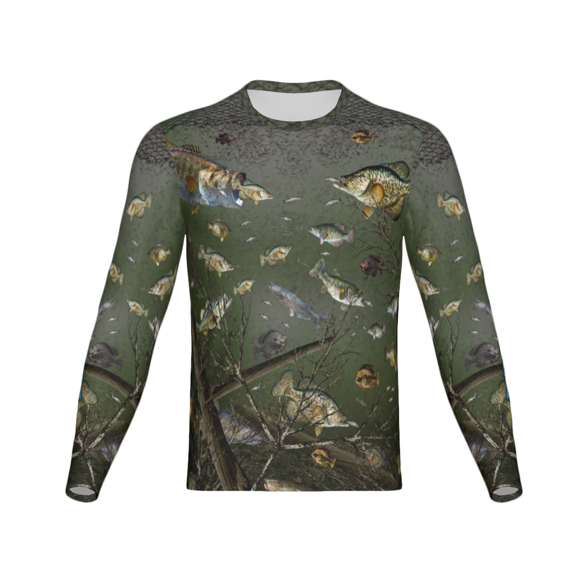 Men Miller's Lake Performance UPF+50 Long Sleeve Shirt