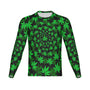 Men Twisted OG Kush & Lime Haze Performance UPF+50 Long Sleeve Shirt