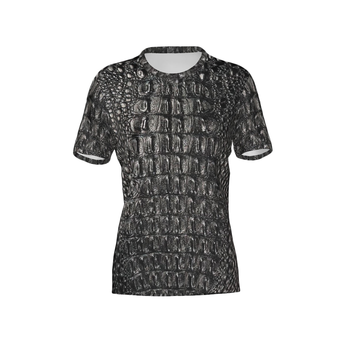 Women Black Gator Hyde Performance UPF+50 Crew Neck Short Sleeve Shirt
