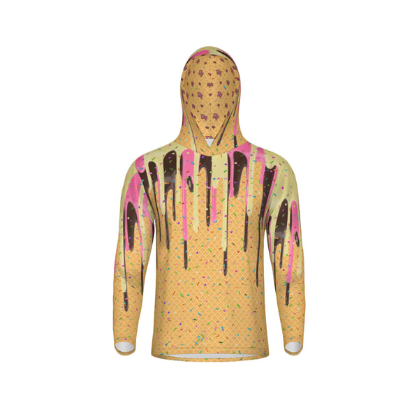Triple Drip Neapolitan Unisex Performance UPF+50 Hoodie