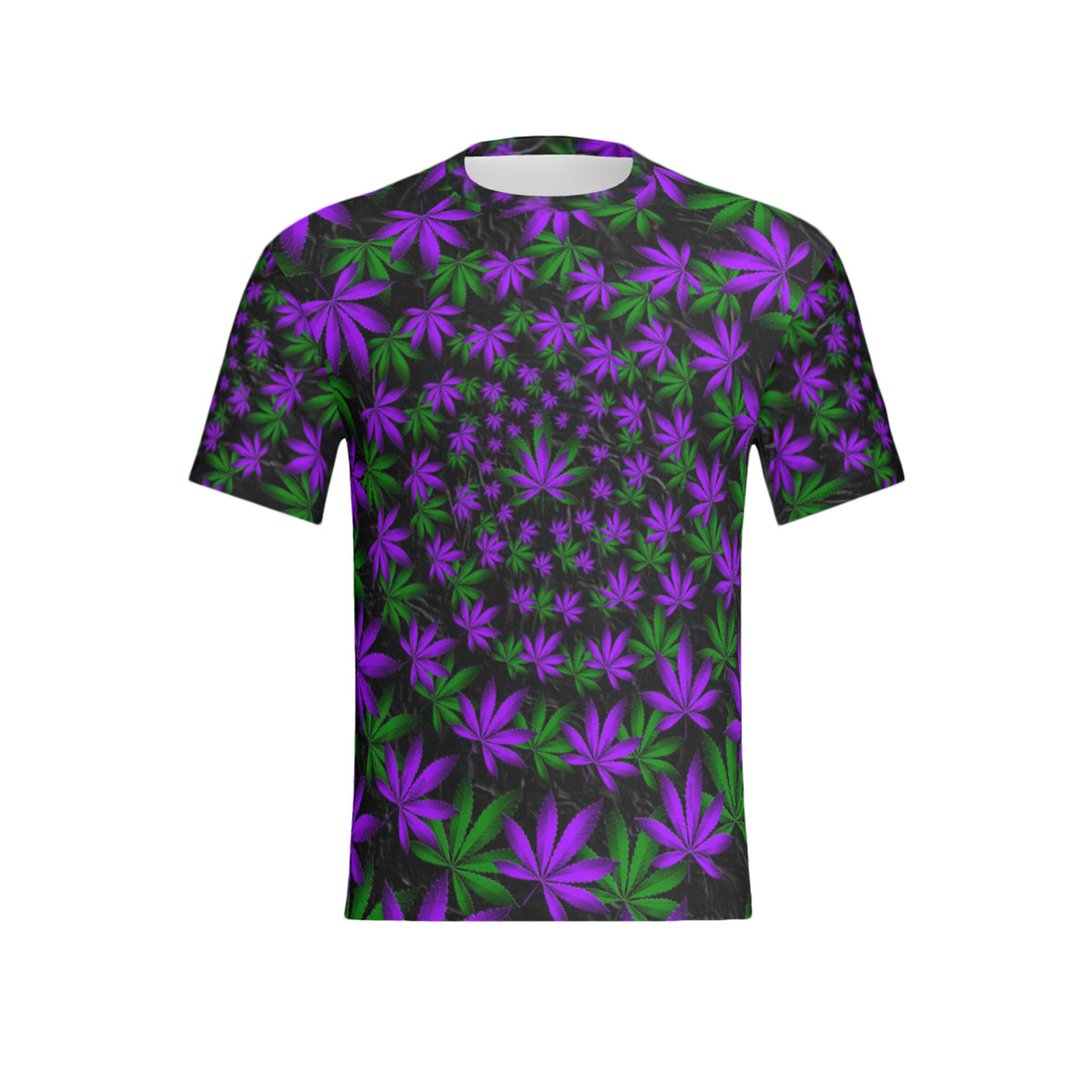 Men Twisted OG Kush & Grand Daddy Purp Performance UPF+50 Short Sleeve Shirt