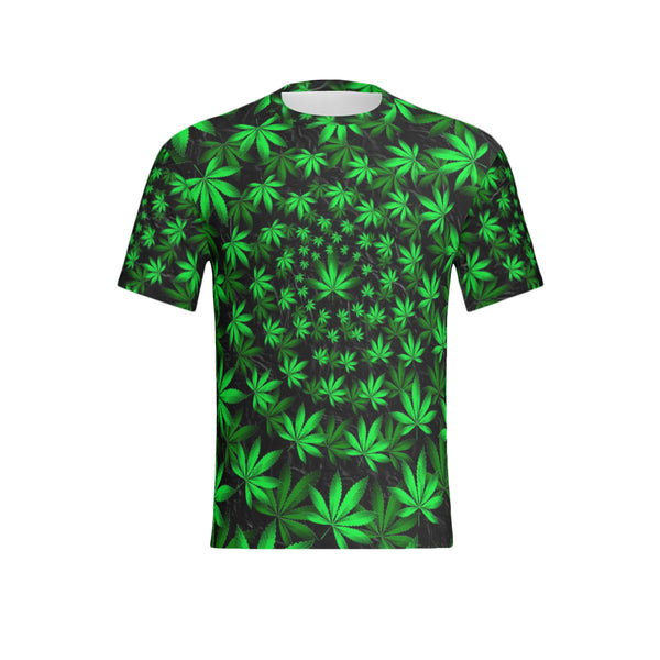 Men Twisted OG Kush & Lime Haze Performance UPF+50 Short Sleeve Shirt