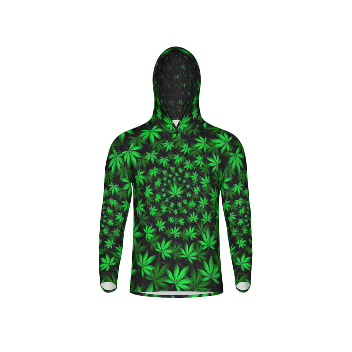Twisted OG Kush & Lime Haze Unisex Performance UPF+50 Hoodie