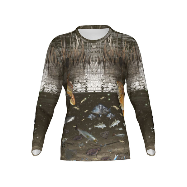 Women Cypremort Point Performance UPF+50 Crew Neck Long Sleeve Shirt