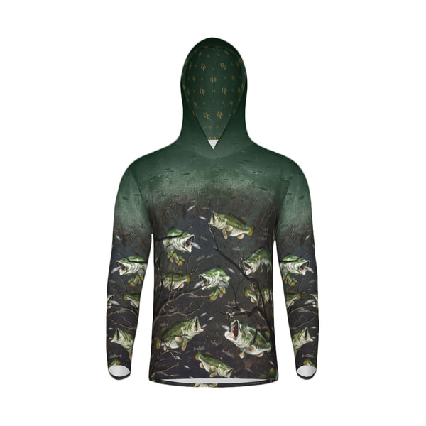All About the Bass Unisex Performance UPF+50 Hoodie