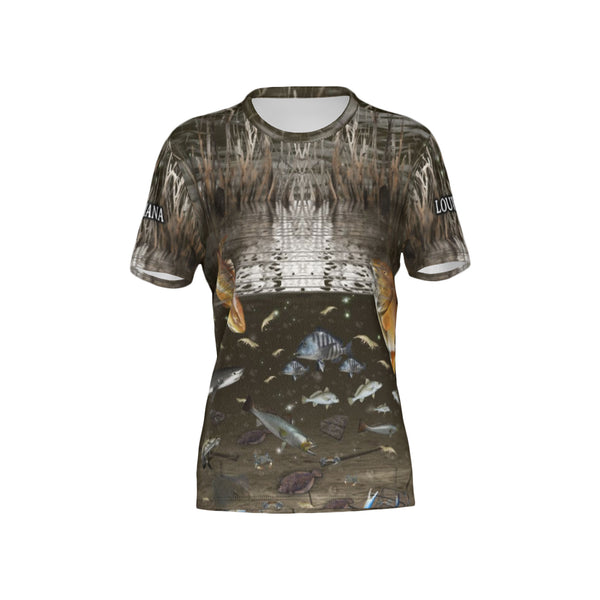 Women Cypremort Point Performance UPF+50 Crew Neck Short Sleeve Shirt