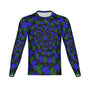 Men Twisted OG Kush & Blueberry Pie Performance UPF+50 Long Sleeve Shirt