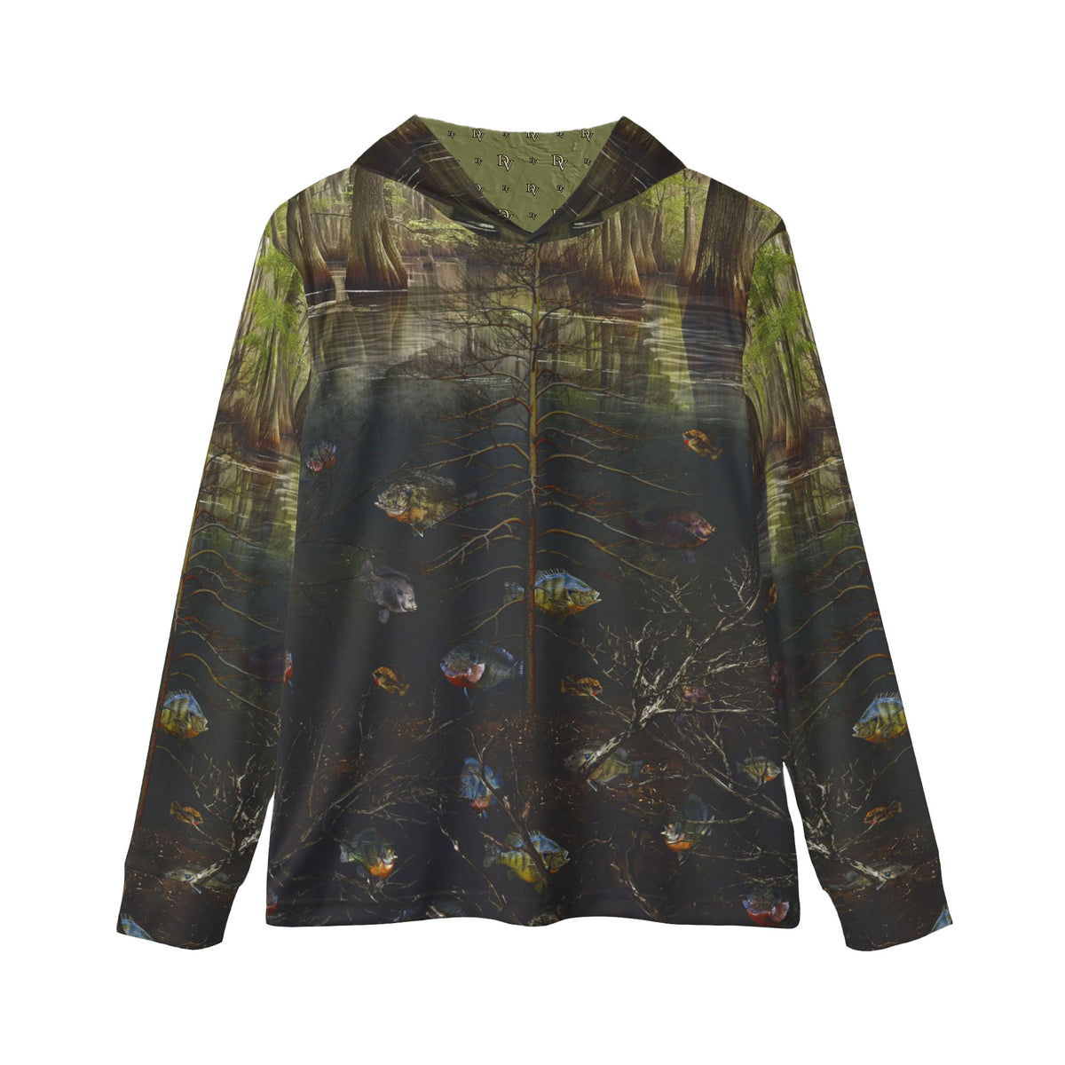 Bream/Blue Gil/Perch Unisex Performance UPF+50 Hoodie