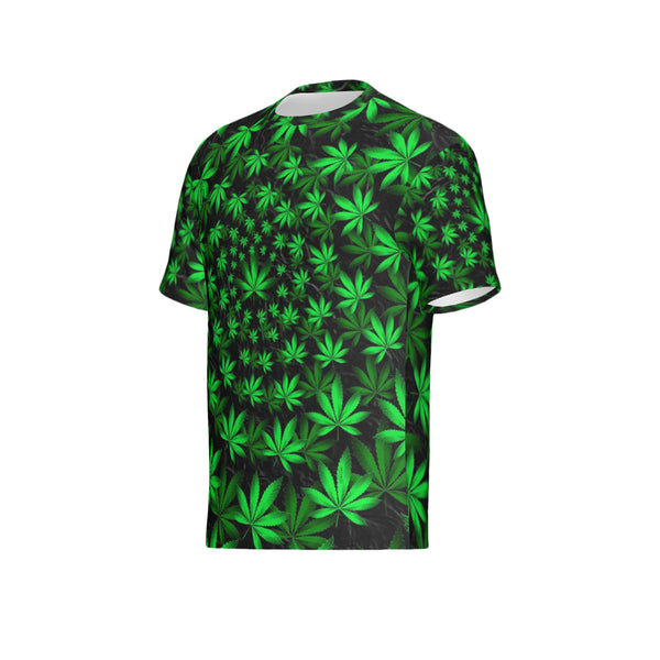 Men Twisted OG Kush & Lime Haze Performance UPF+50 Short Sleeve Shirt