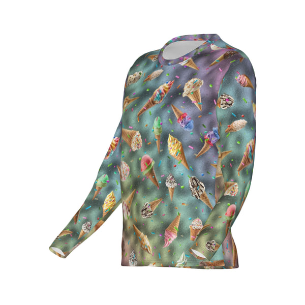 Women Cone-Tastrophe  Performance UPF+50 Crew Neck Long Sleeve Shirt