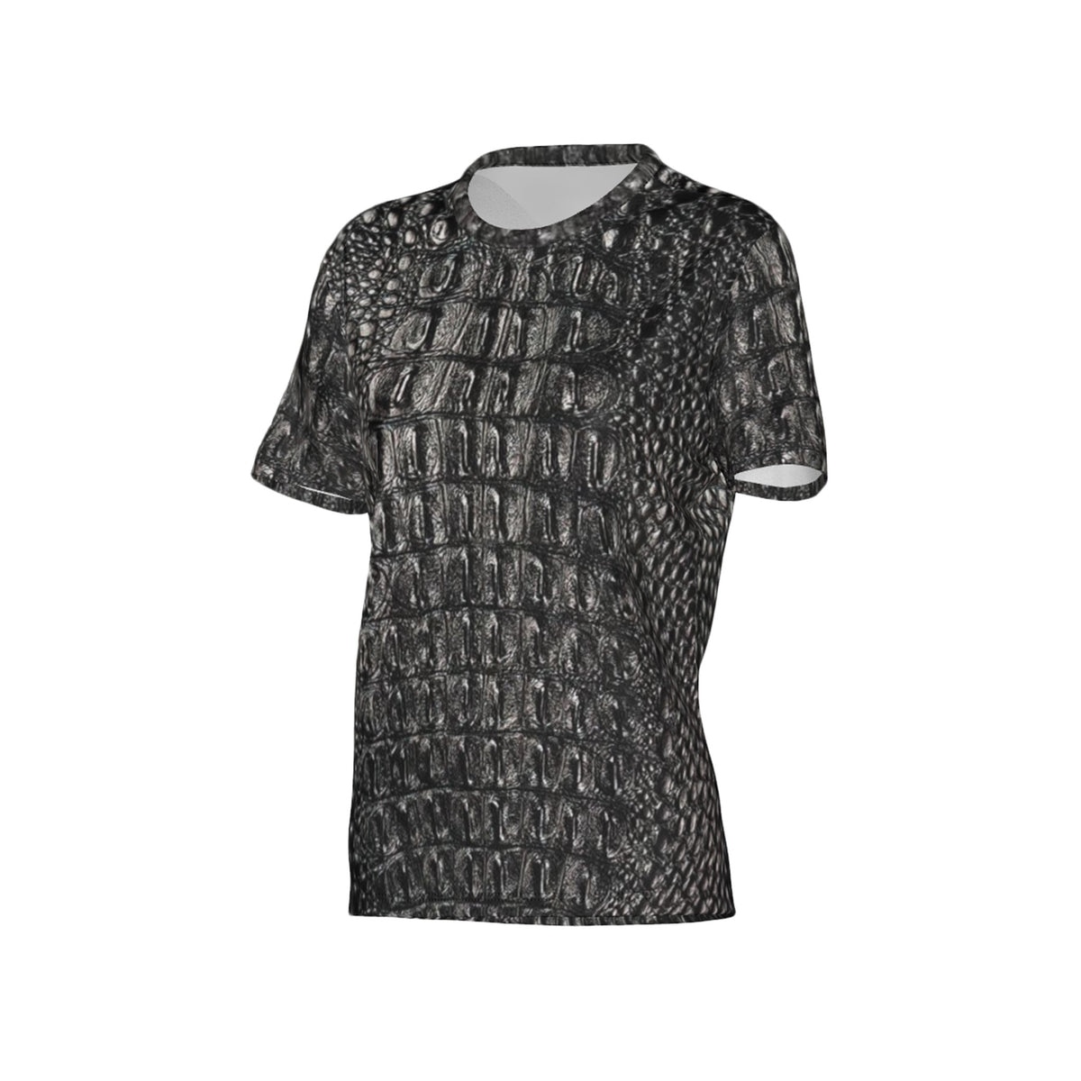 Women Black Gator Hyde Performance UPF+50 Crew Neck Short Sleeve Shirt