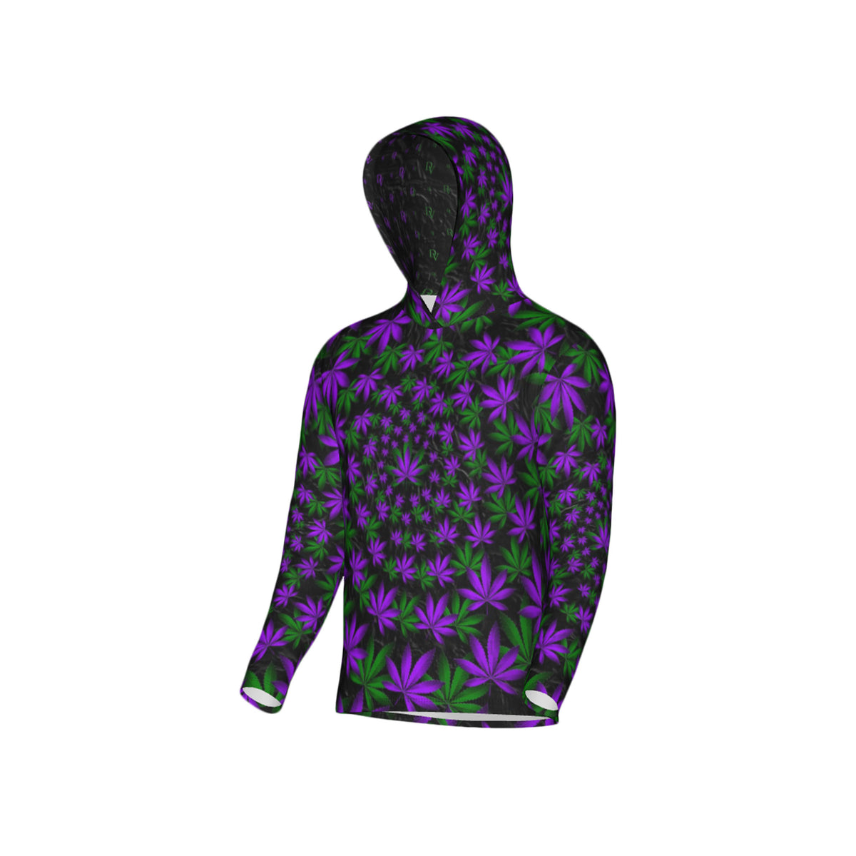 Twisted OG Kush & Grand Daddy Purp Unisex Performance UPF+50 Hoodie