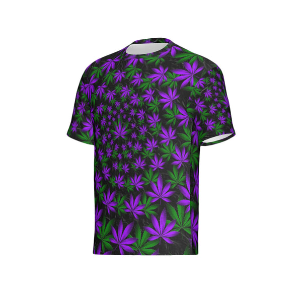 Men Twisted OG Kush & Grand Daddy Purp Performance UPF+50 Short Sleeve Shirt