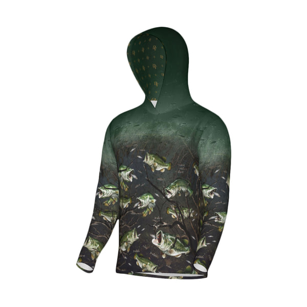 All About the Bass Unisex Performance UPF+50 Hoodie