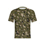 Men Louisiana Tree Bark Camouflage Performance UPF+50 Short Sleeve Shirt