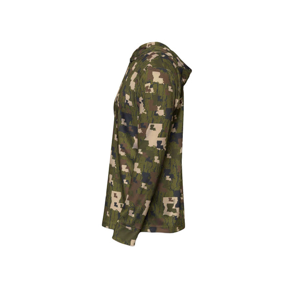 Louisiana Tree Bark Camouflage Unisex Performance UPF+50 Hoodie