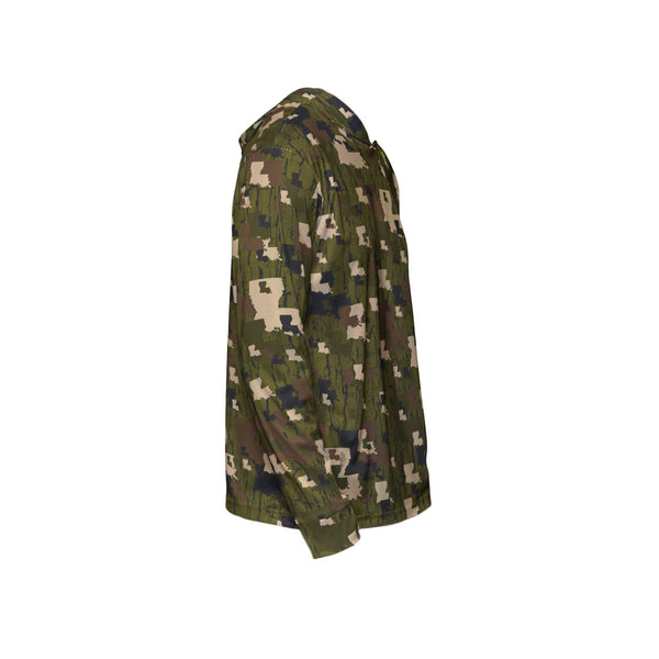 Louisiana Tree Bark Camouflage Unisex Performance UPF+50 Hoodie