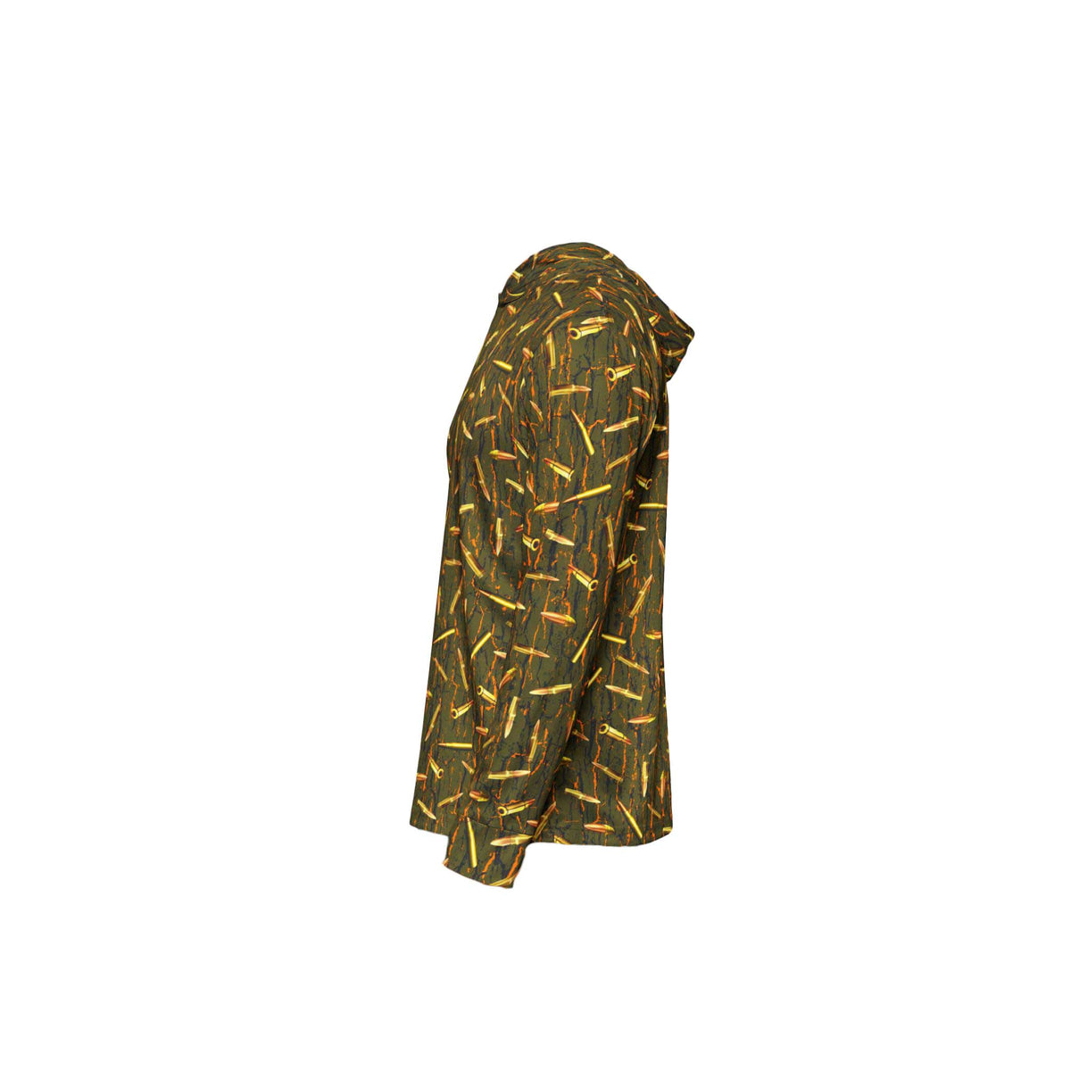 Tree Bark Ammo Camo Unisex Performance UPF+50 Hoodie