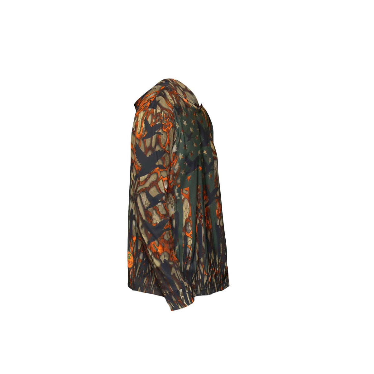 USA Duck Camo Unisex Performance UPF+50 Hoodie