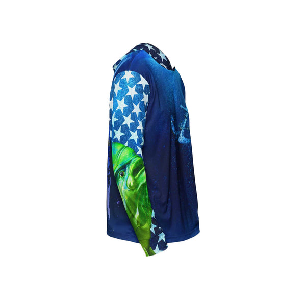 Mahi Mahi Unisex Performance UPF+50 Hoodie