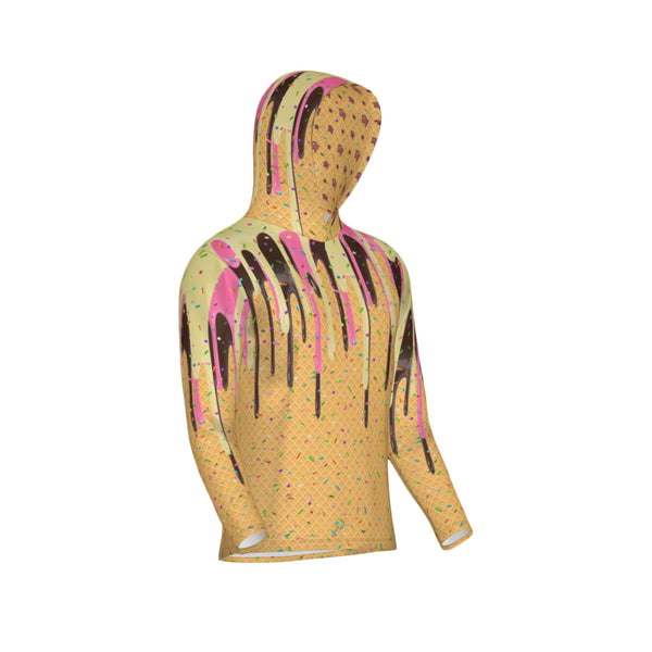 Triple Drip Neapolitan Unisex Performance UPF+50 Hoodie