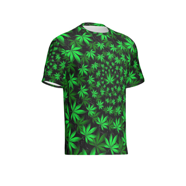 Men Twisted OG Kush & Lime Haze Performance UPF+50 Short Sleeve Shirt