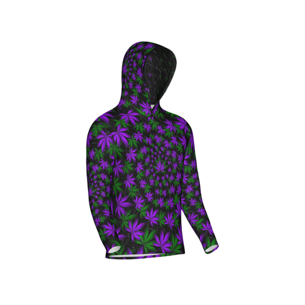 Twisted OG Kush & Grand Daddy Purp Unisex Performance UPF+50 Hoodie