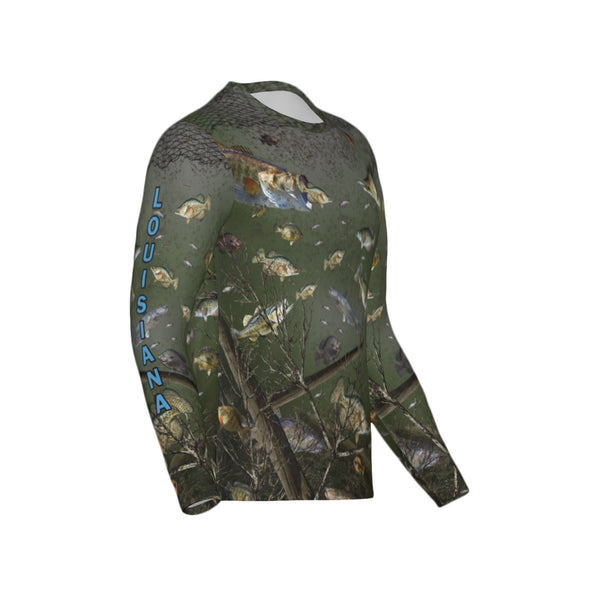 Men Miller's Lake Performance UPF+50 Long Sleeve Shirt