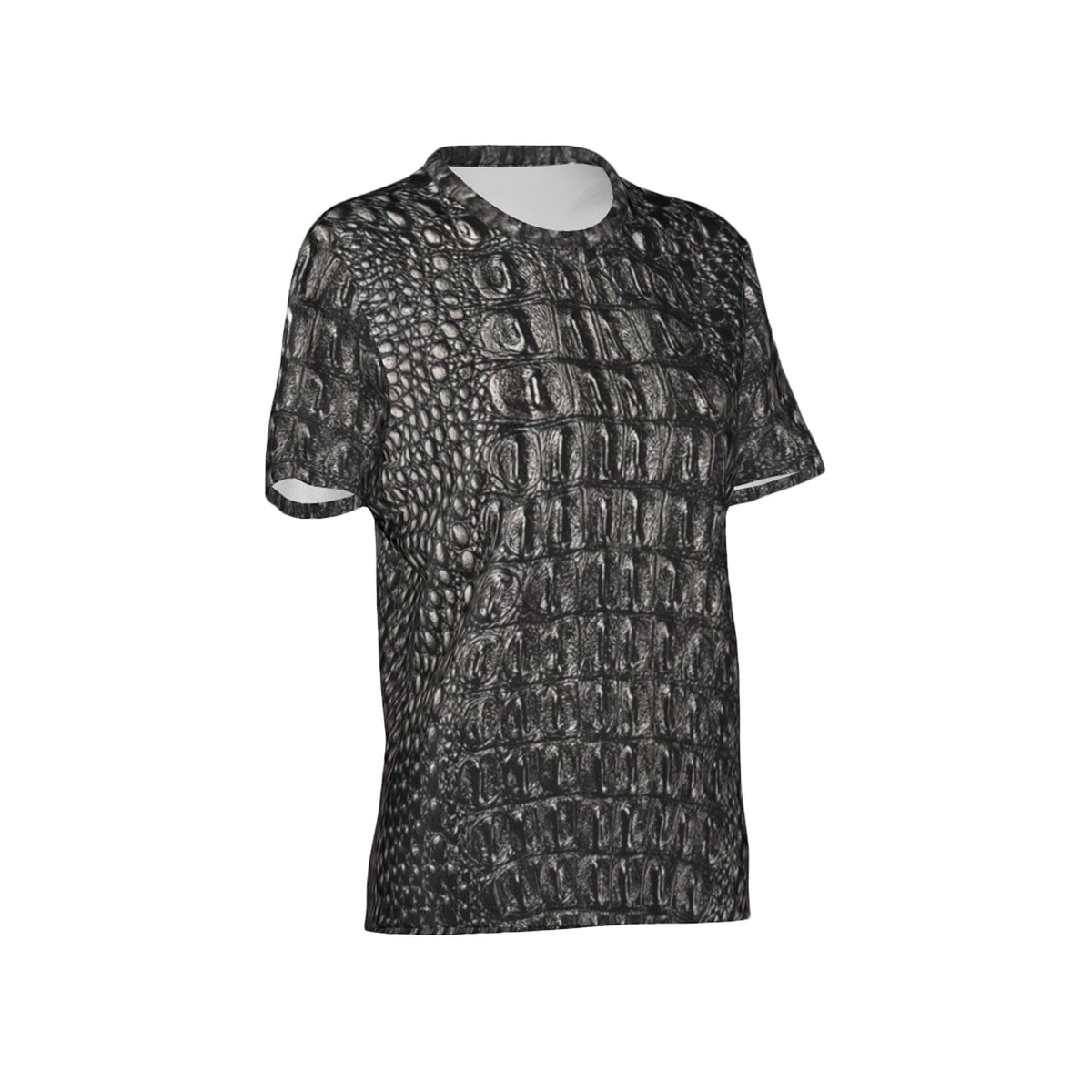 Women Black Gator Hyde Performance UPF+50 Crew Neck Short Sleeve Shirt