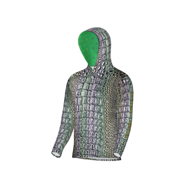 Mardi Gras Gators Unisex Performance UPF+50 Hoodie
