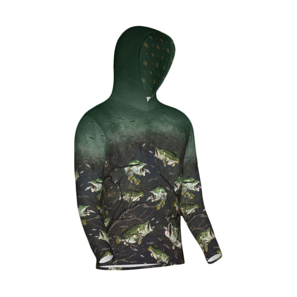 All About the Bass Unisex Performance UPF+50 Hoodie