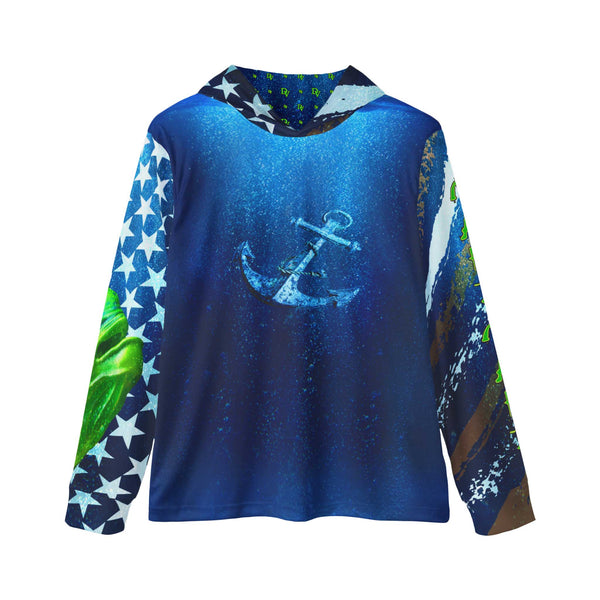 Mahi Mahi Unisex Performance UPF+50 Hoodie