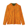 Blaze Orange Tree Bark Camo Unisex Performance UPF+50 Hoodie