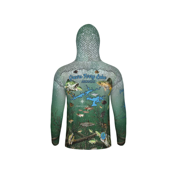Greers Ferry Lake Unisex Performance UPF+50 Hoodie