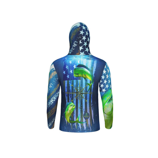 Mahi Mahi Unisex Performance UPF+50 Hoodie