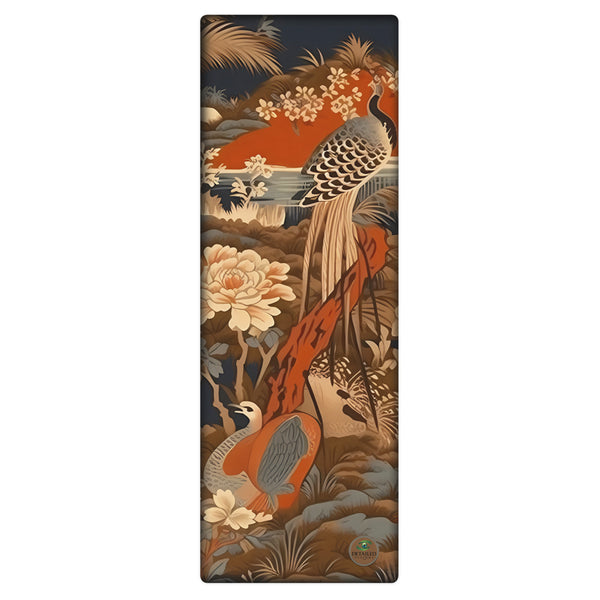 Japanese Crane Yoga Mat