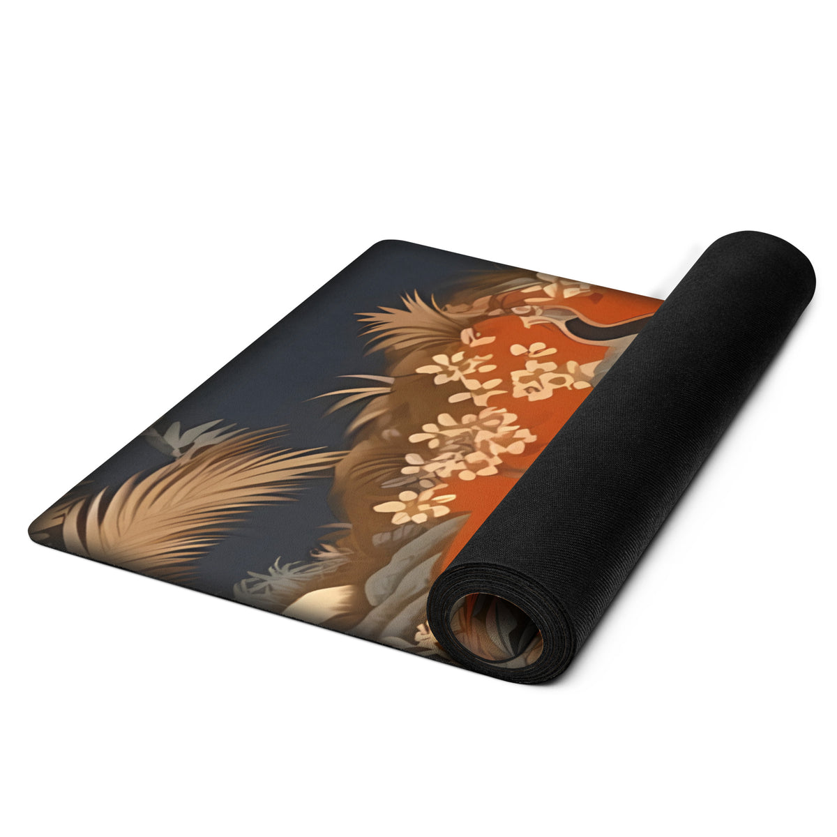 Japanese Crane Yoga Mat