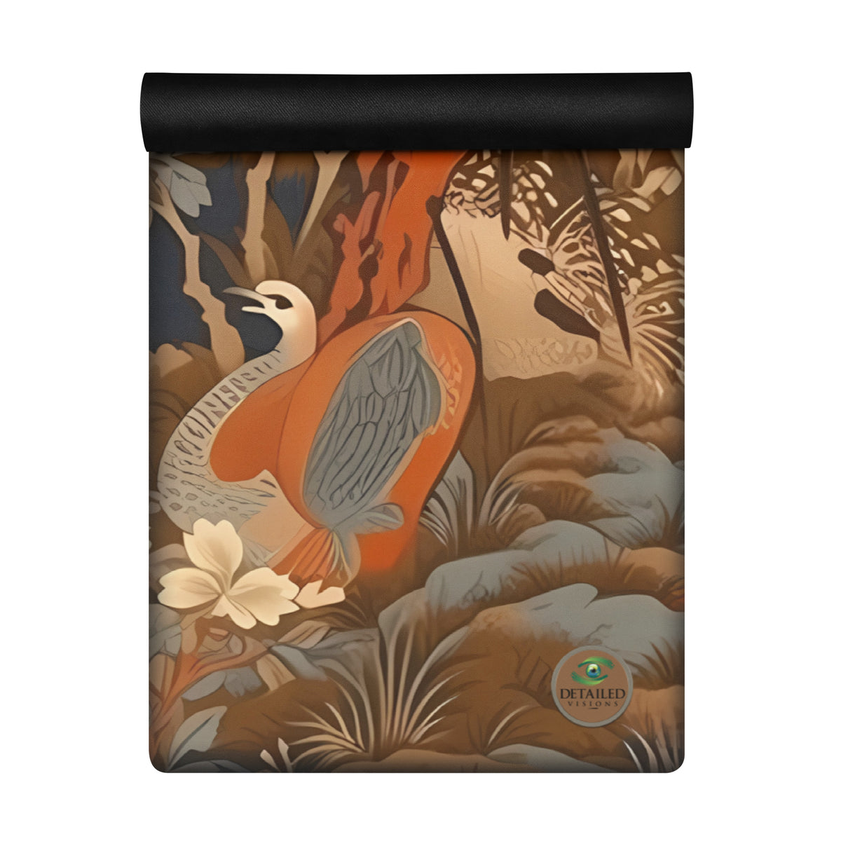 Japanese Crane Yoga Mat