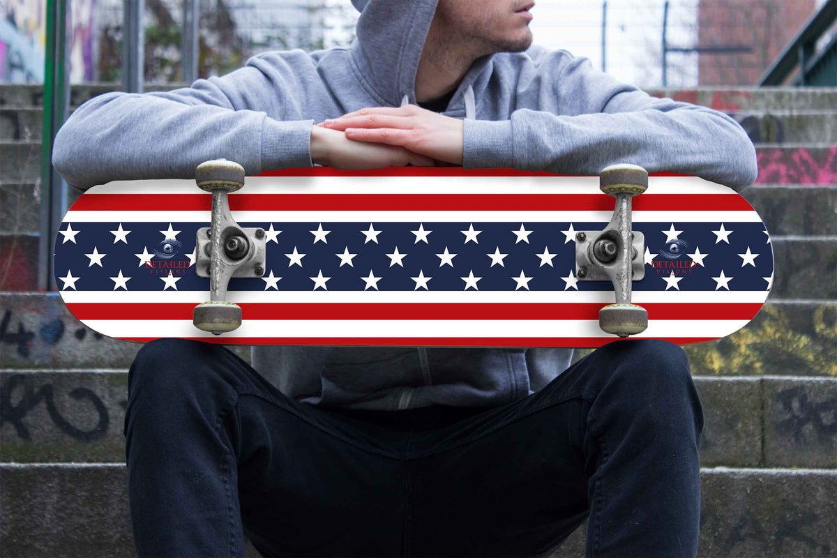 Stars-N-Stripes Custom Skateboard